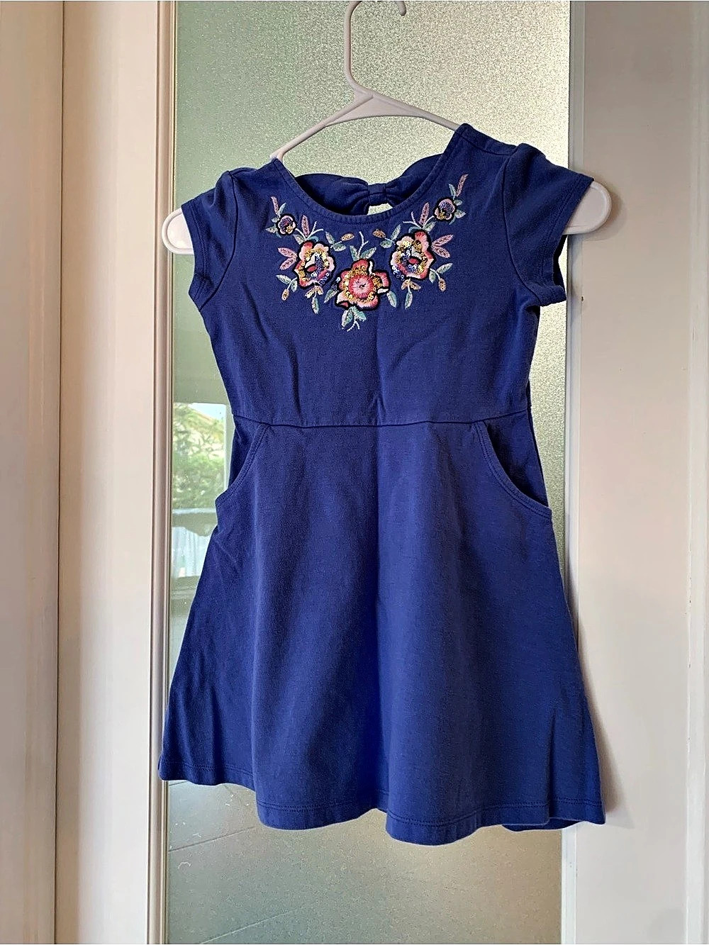 Gymboree Girls Floral Dress Size 7 Like New